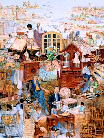 Painting for emerson furniture