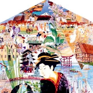 painting for Japan Tobacco